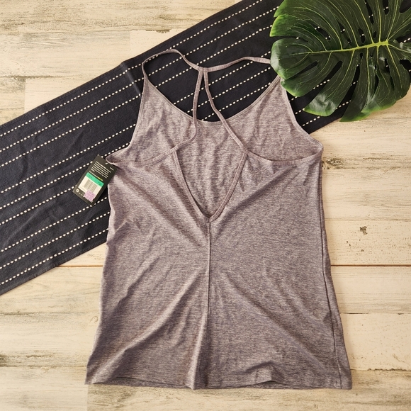 Nike Heather Gray Strappy Back Tank Top NWT Size XL - Picture 9 of 9